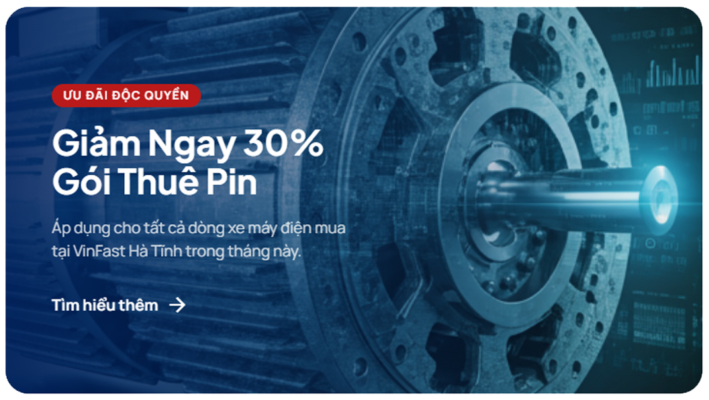 Ưu Đãi Độc Quyền: Giảm Ngay 30% Gói Thuê Pin