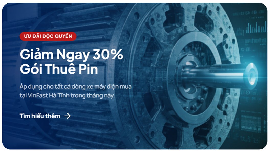 Ưu Đãi Độc Quyền: Giảm Ngay 30% Gói Thuê Pin